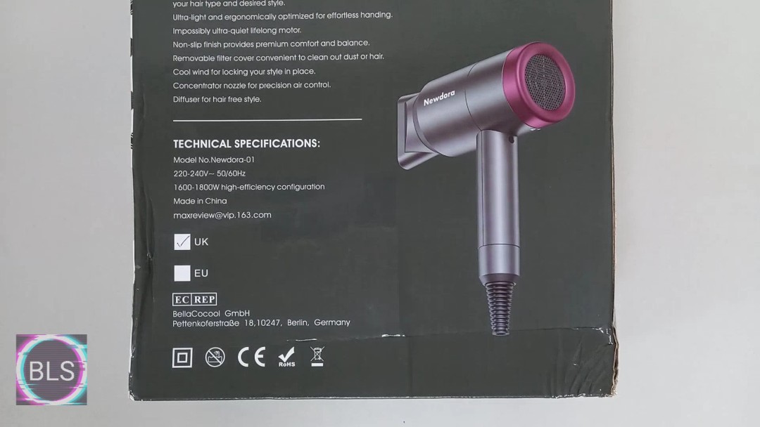 Newdora sales hair dryer