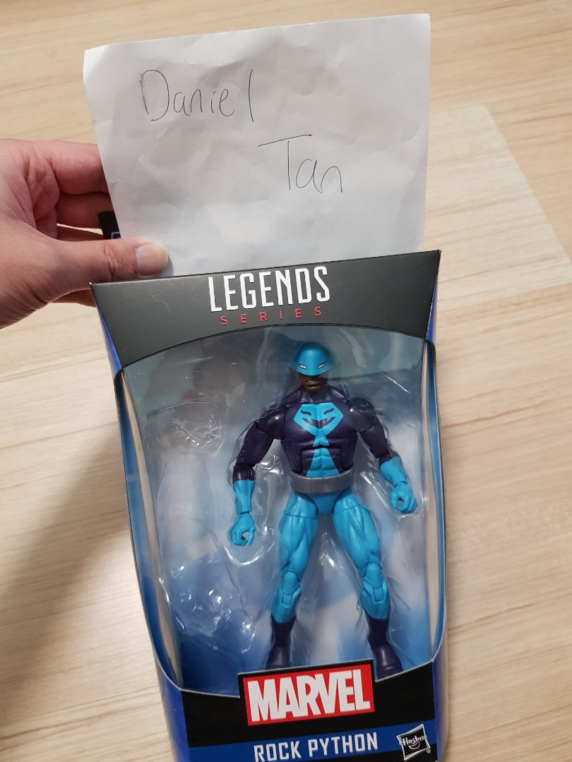 Rock python marvel legends sales