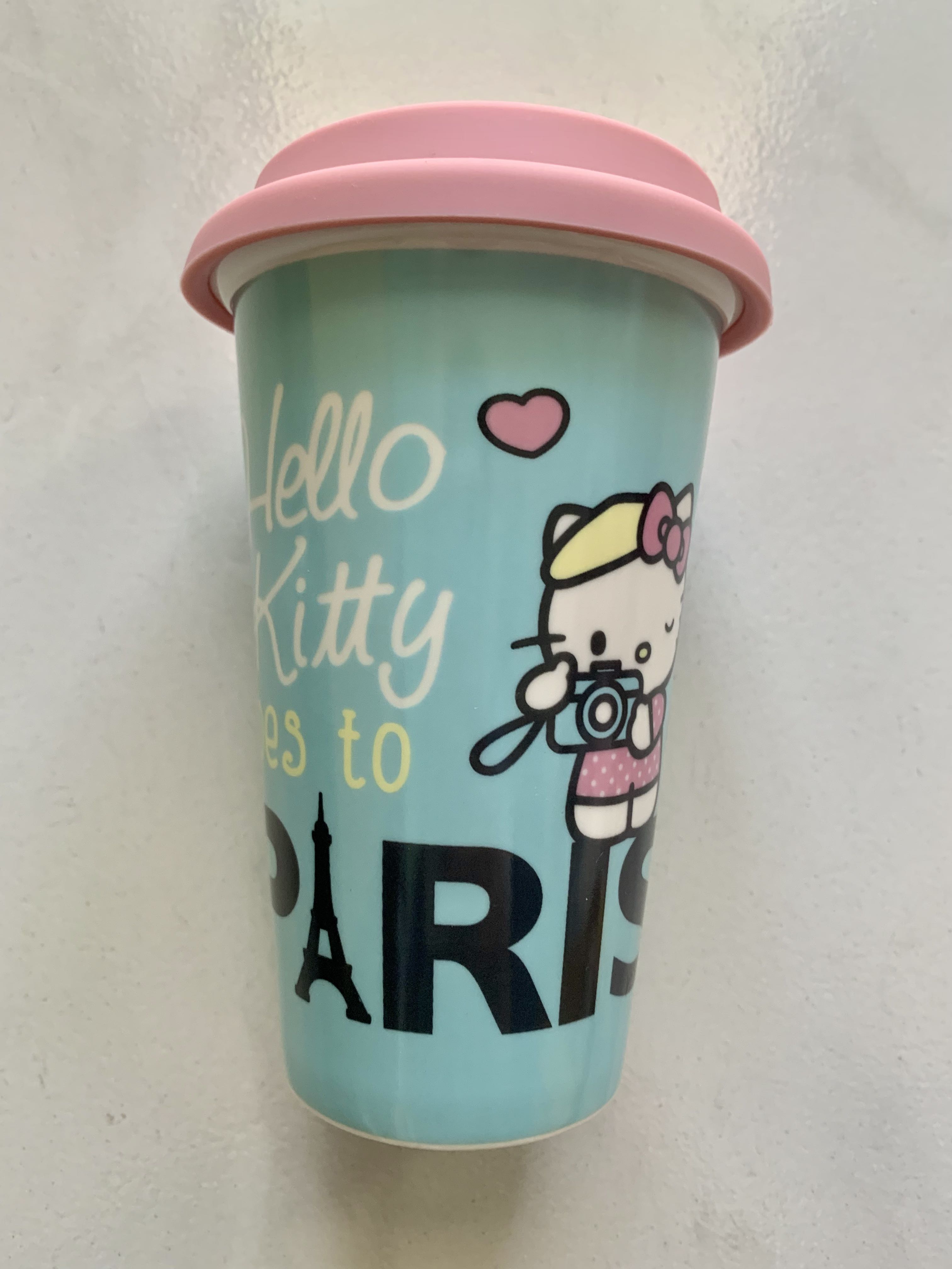 BN Sanrio x Typo Hello Kitty Porcelain Tumbler Cup Typo, Furniture