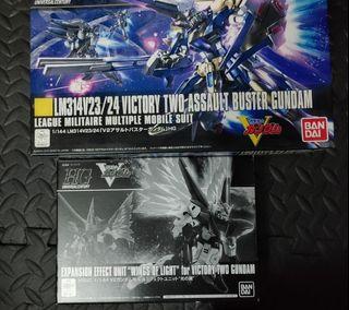 HG V2 Assault Buster Gundam 連 魂限光之翼