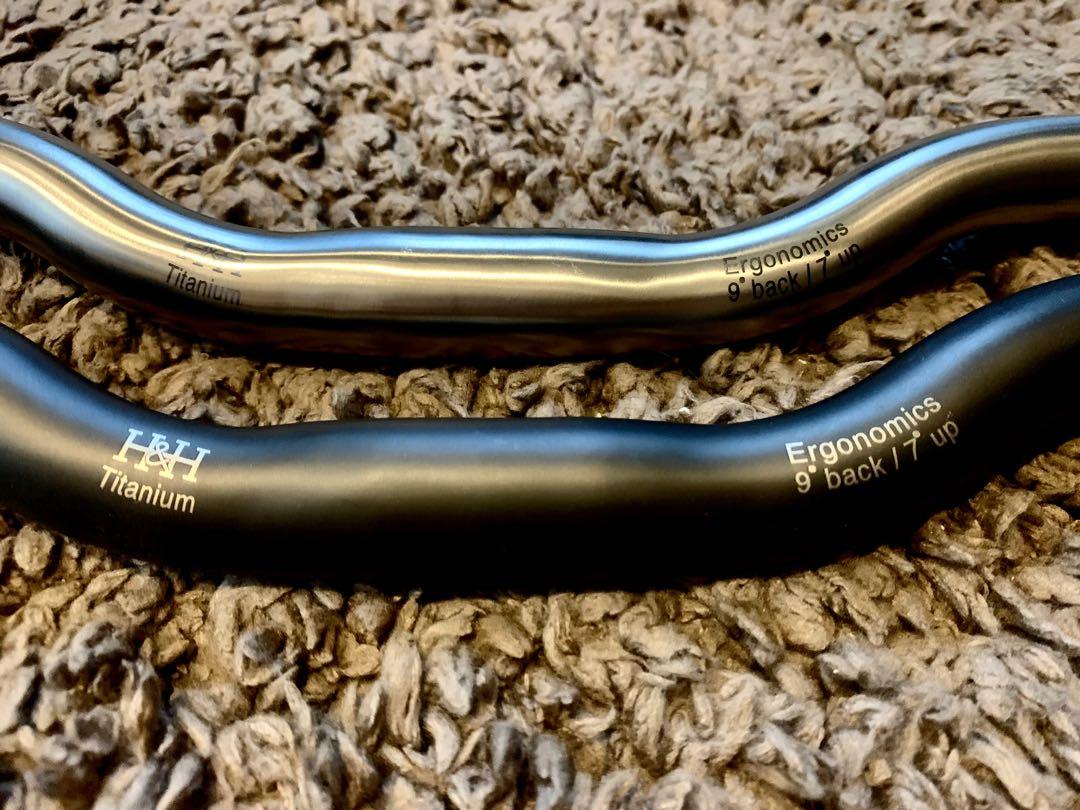 ブロンプトンH＆H Titanium Ergonomics Lowrisebar New Design H&H