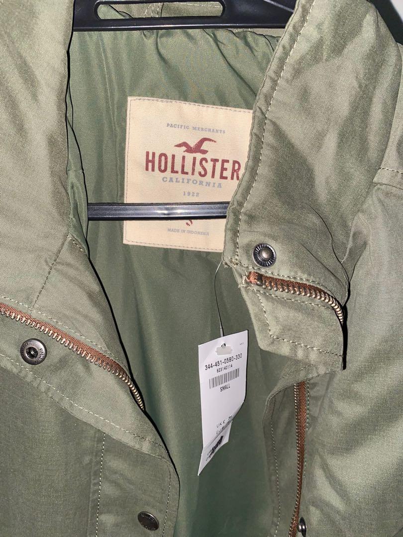 HOLLISTER ARMY GREEN JACKET Women s Fashion Coats Jackets and