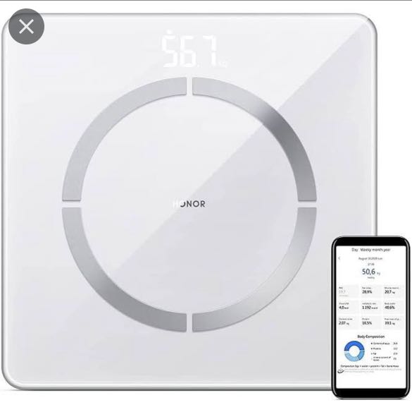 Honor scale 2, Health & Nutrition, Health Monitors & Weighing Scales on ...
