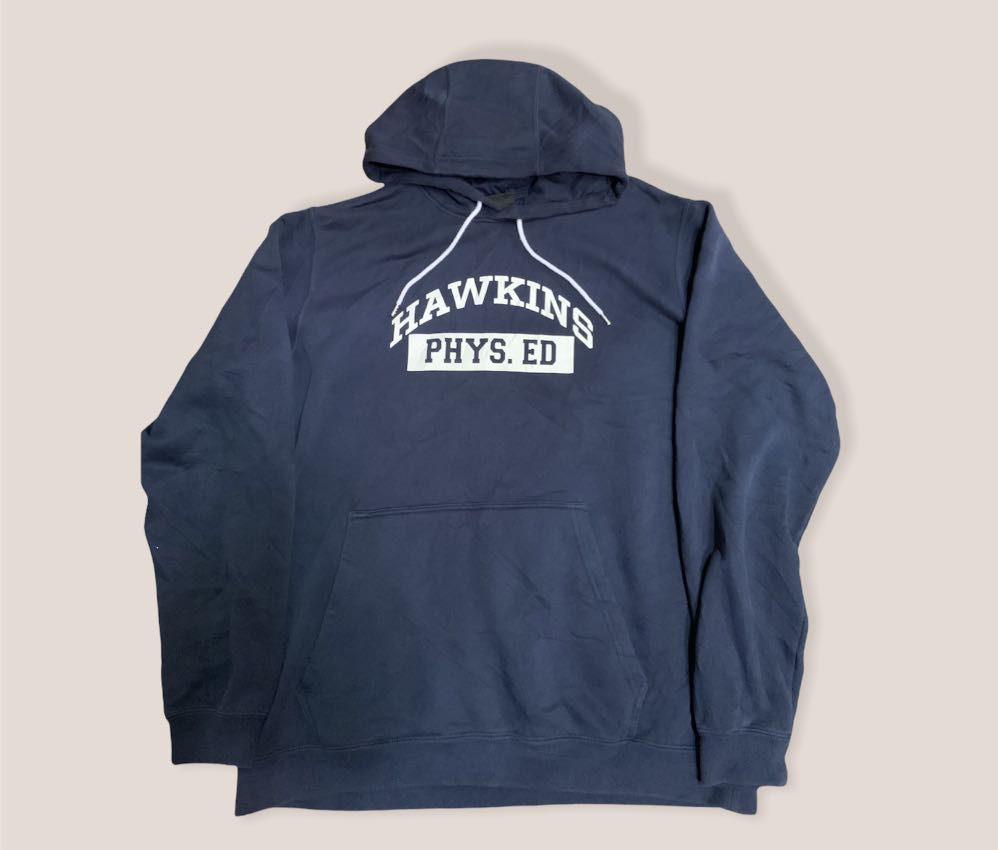 Nike x stranger on sale things hoodie navy