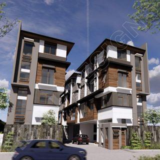 Horseshoe QC (Near San Juan) Townhouse with Elevator, Room at the Ground Floor, 3 - 5 Car Garage, Common Swimming Pool, 24/7 Security