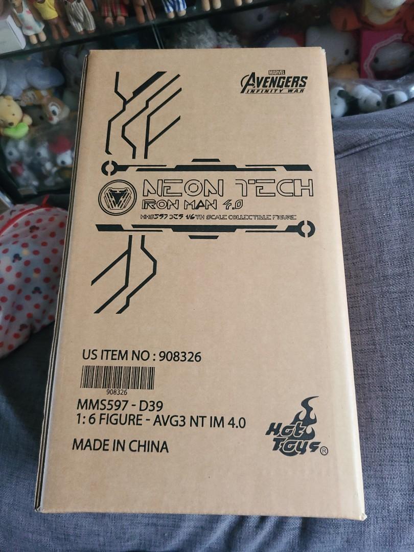 Hot Toys Iron Man Neon Tech 4.0 (MMS597 - D39