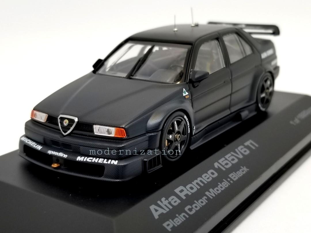 ▫1:43 Alfa Romeo 155V6 TI (Black) DTM 1993 hpi.racing 1/43 #8046