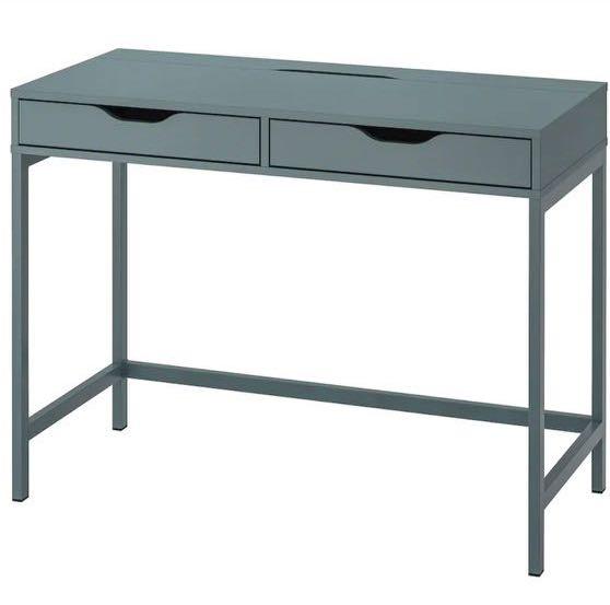 IKEA Alex Desk (in box) & Chair, Furniture & Home Living, Furniture