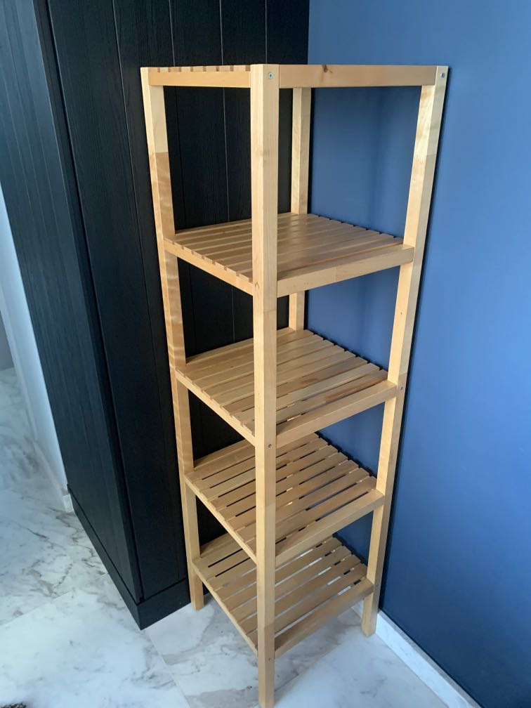 IKEA Molger bathroom storage rack, Furniture & Home Living, Furniture, Shelves, & Racks