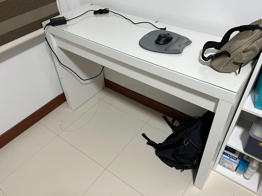 IKEA table with drawers, Furniture & Home Living, Furniture, Tables