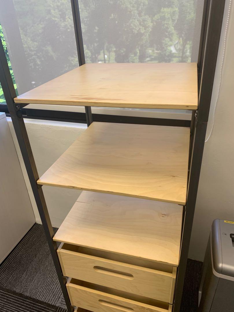 Ikea Veberod shelving unit, Furniture & Home Living, Furniture, Shelves