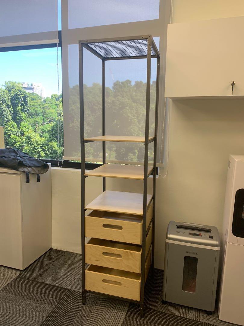 Ikea Veberod shelving unit, Furniture & Home Living, Furniture, Shelves