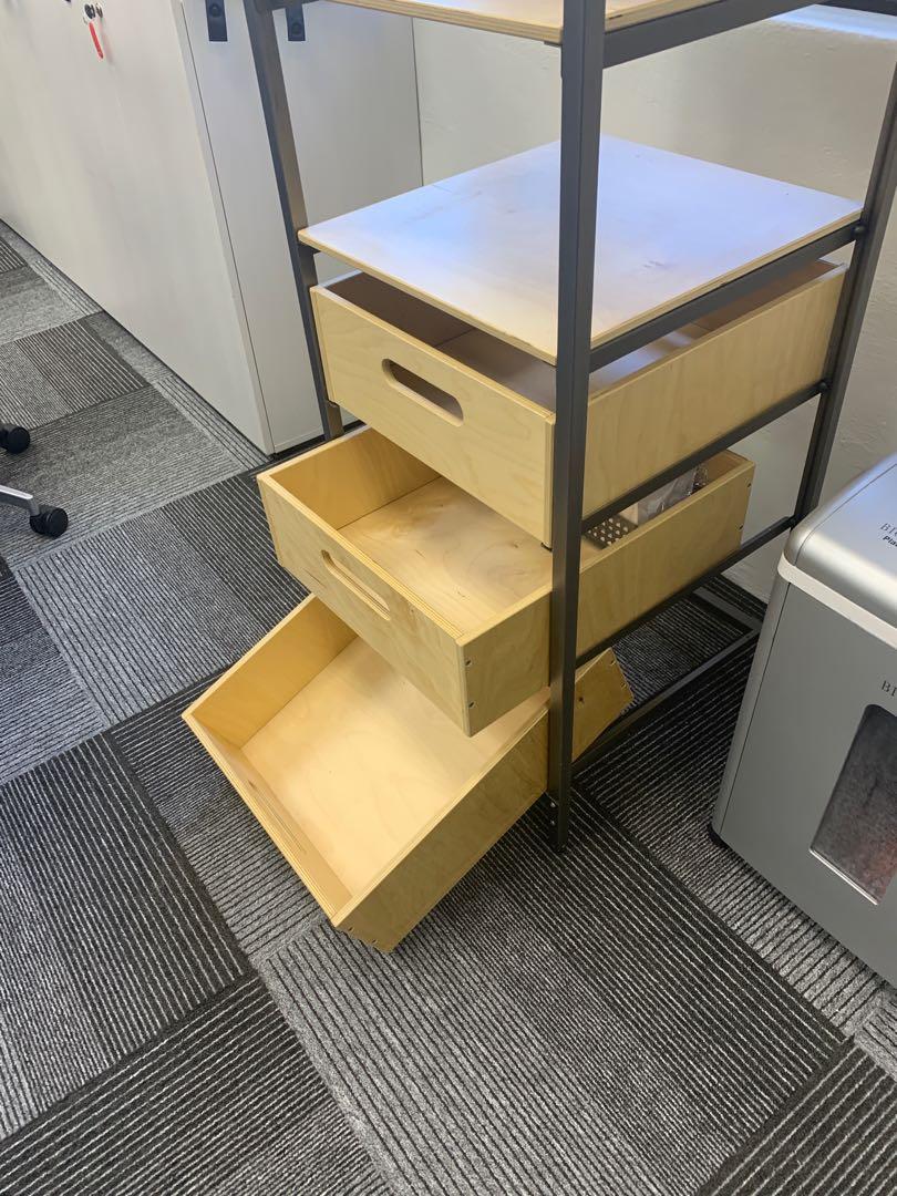 Ikea Veberod shelving unit, Furniture & Home Living, Furniture, Shelves