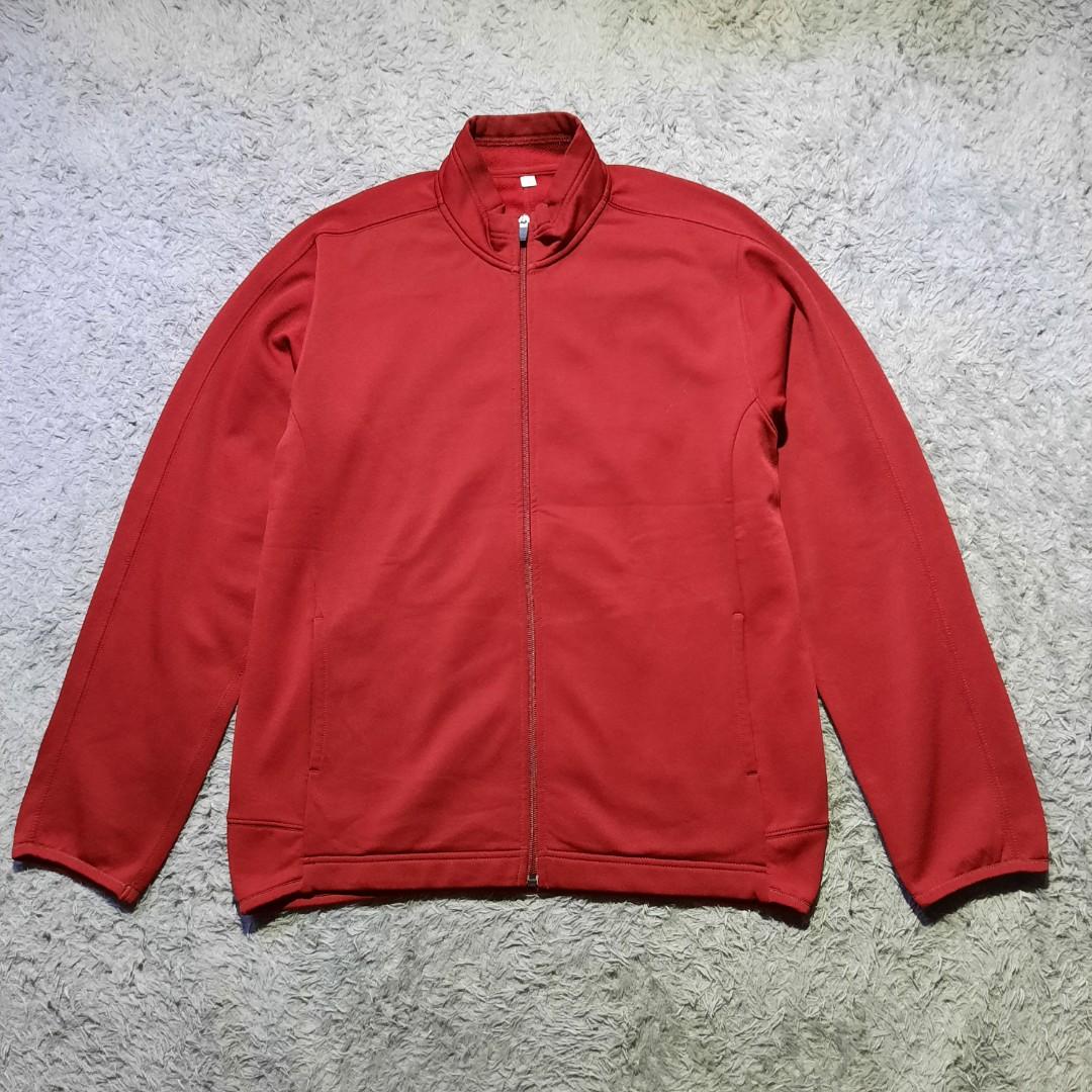 Uniqlo cheap maroon jacket