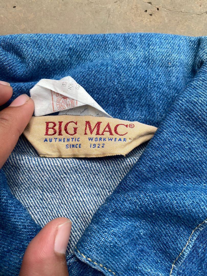 Jaket denim vintage big mac usa levis