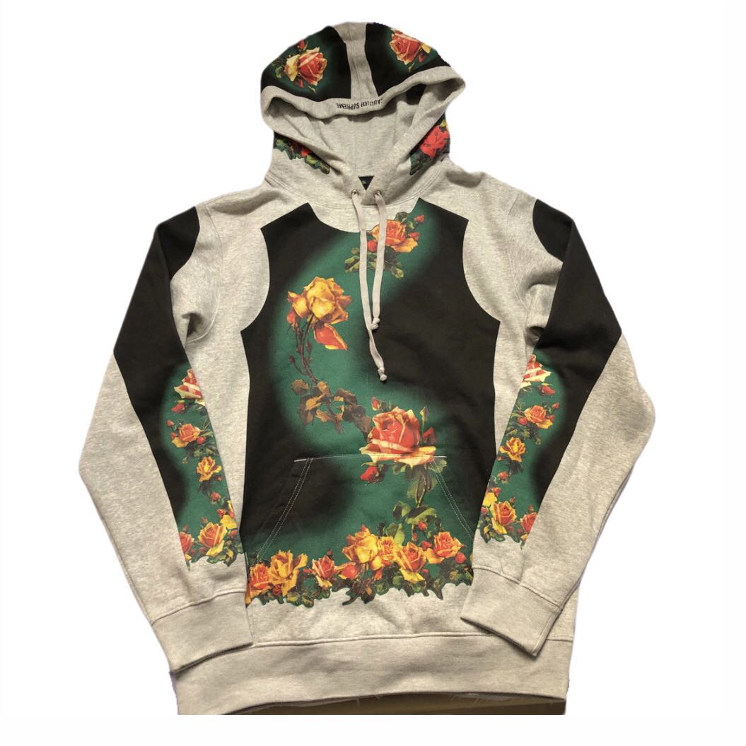 Supreme◇×Jean Paul Gaultier/19SS/Floral Print Hooded Sweatshirt/M ...