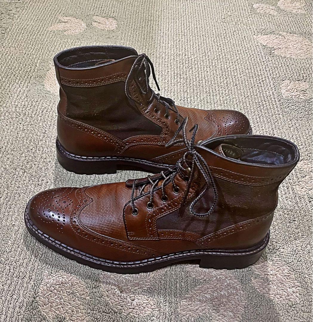 Johnston murphy wingtip boots online