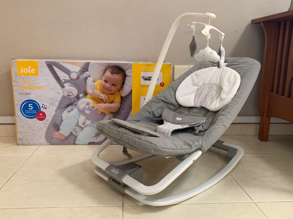 Joie Meet Dreamer Baby Rocker Babies Kids Infant Playtime on