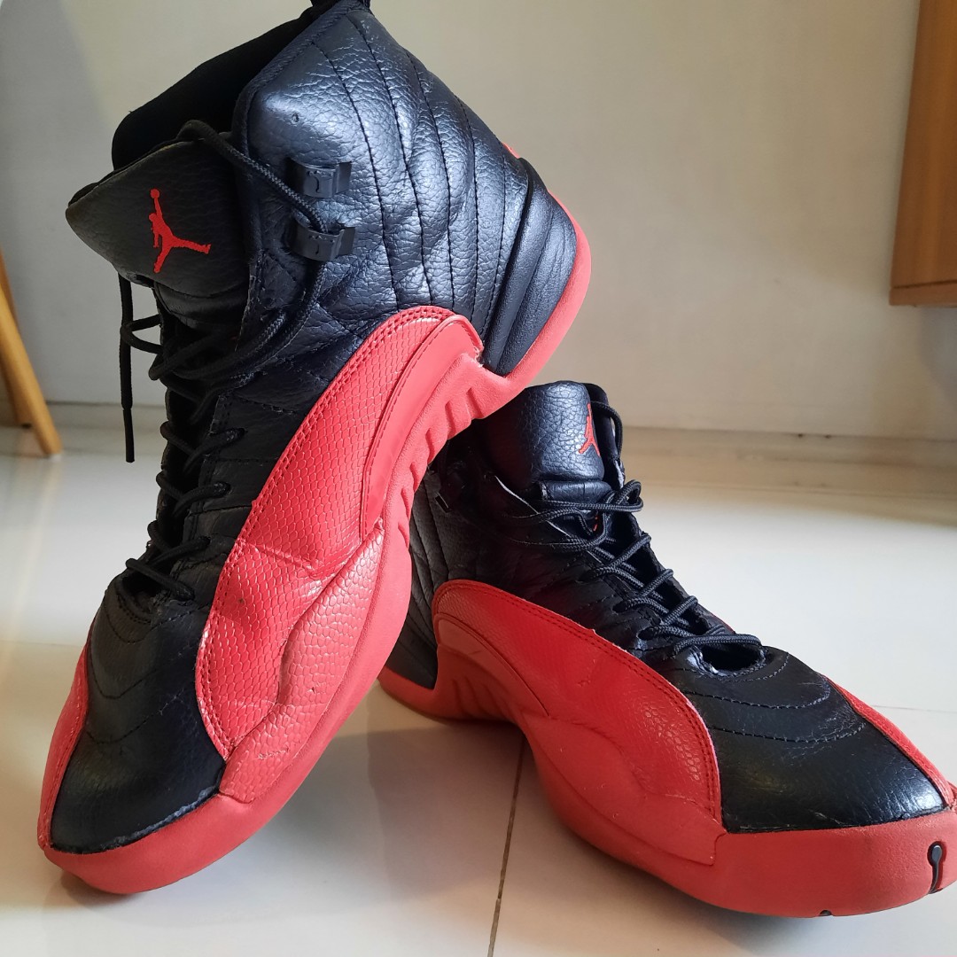 the black and red 12s