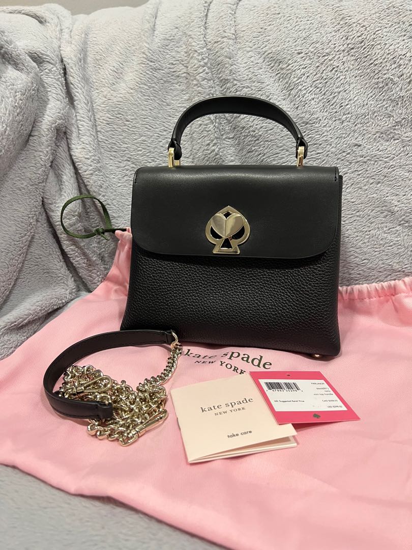 Kate Spade Romy Mini Top Handle , Luxury, Bags & Wallets on Carousell