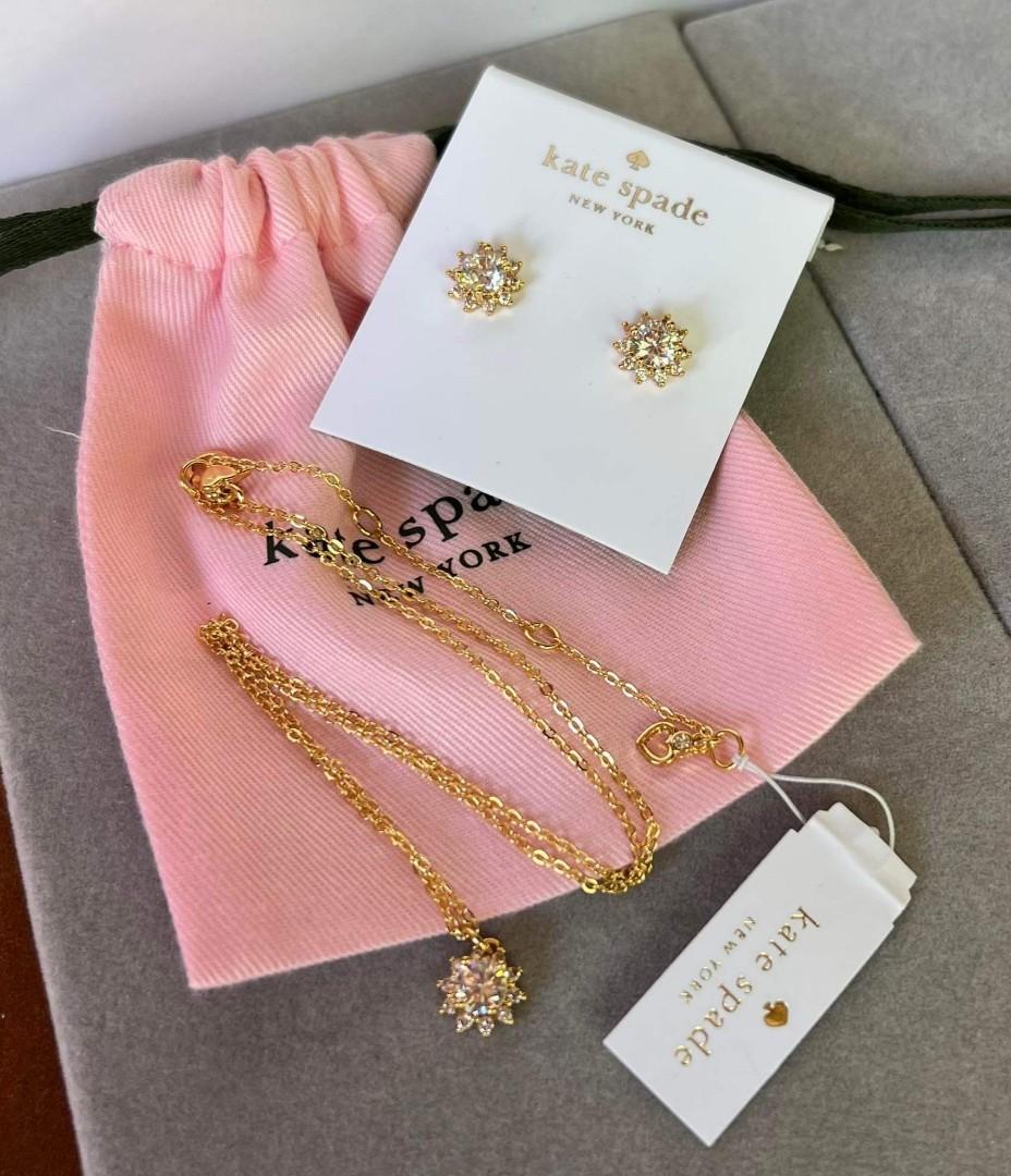 Kate Spade 18k Gold Plated Jewelry Set 