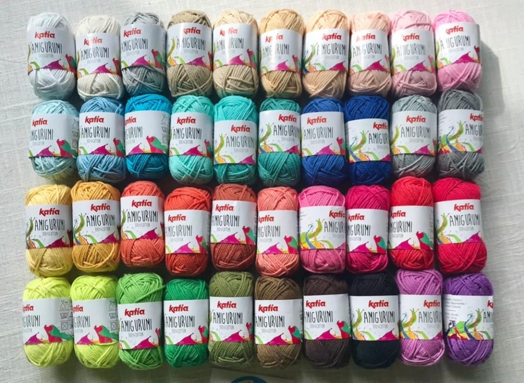 Katia Amigurumi 100% Cotton Yarn, Hobbies & Toys, Stationery & Craft