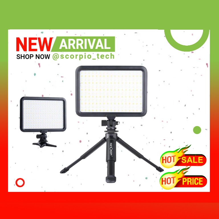 K&F LED Camera Mini Panel Light (KF-112S), Photography, Photography ...