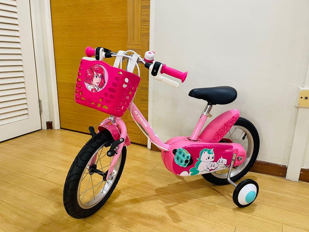 Kids (Girls) bike btwin 14 inch unicorn 