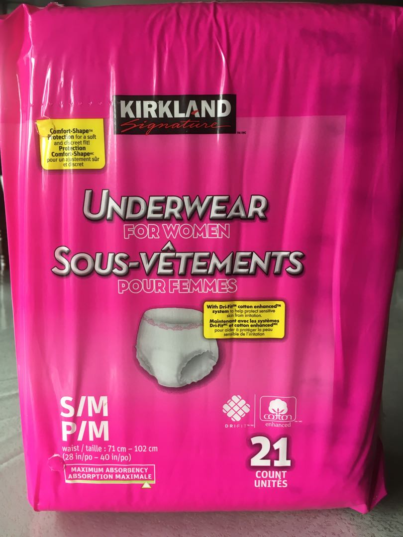 Kirkland Adult Diaper pull up, Health & Nutrition, Medical Supplies