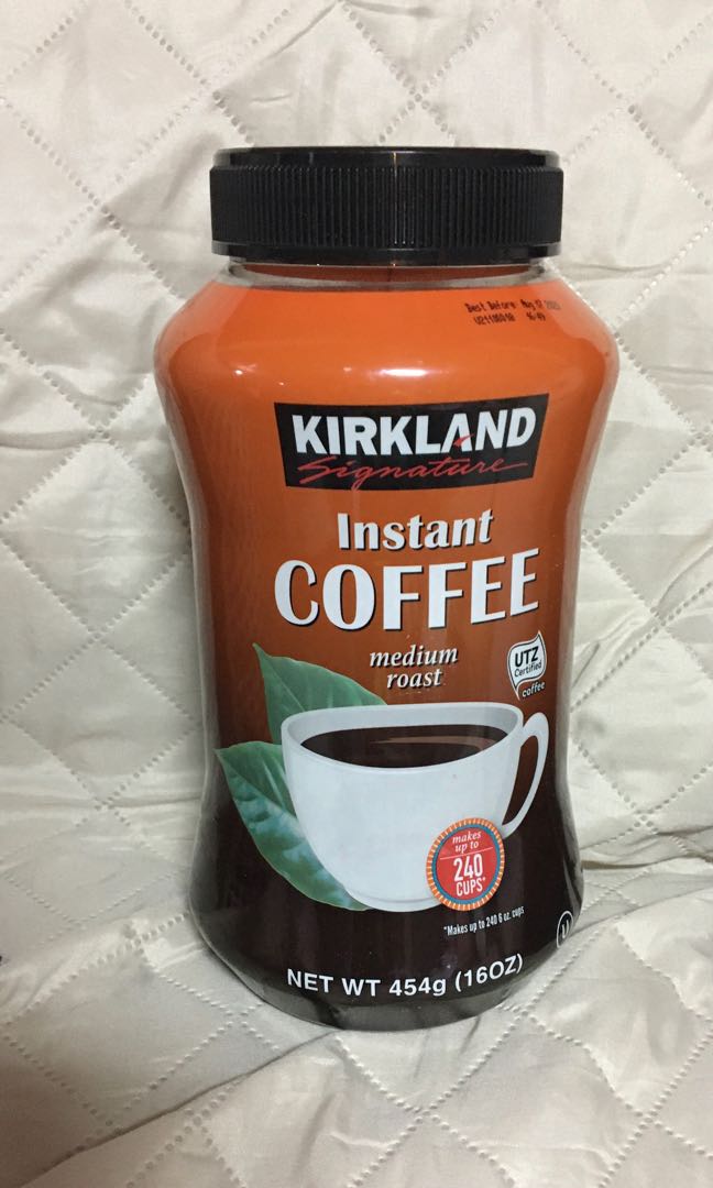 Kirkland Medium Roast Instant Coffee, Food & Drinks, Beverages on Carousell
