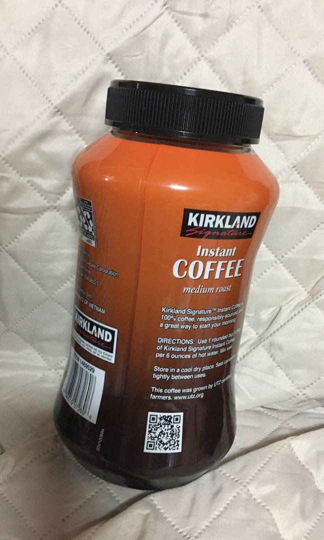 Kirkland Medium Roast Instant Coffee, Food & Drinks, Beverages on Carousell
