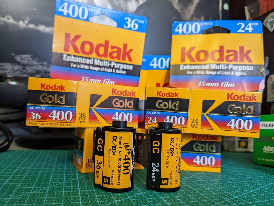 *最後一卷*絕版過期菲林Kodak Gold Ultra 400 expired in 10/1998 Made in USA, 攝影器材, 攝影配件, 其他攝影配件 on Carousell