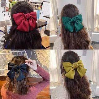 Korean Big Bow Ribbon Hair Clip