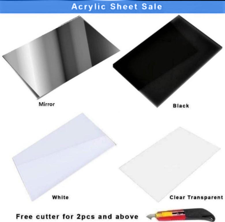Large acrylic sheets, Hobbies & Toys, Stationery & Craft, Craft