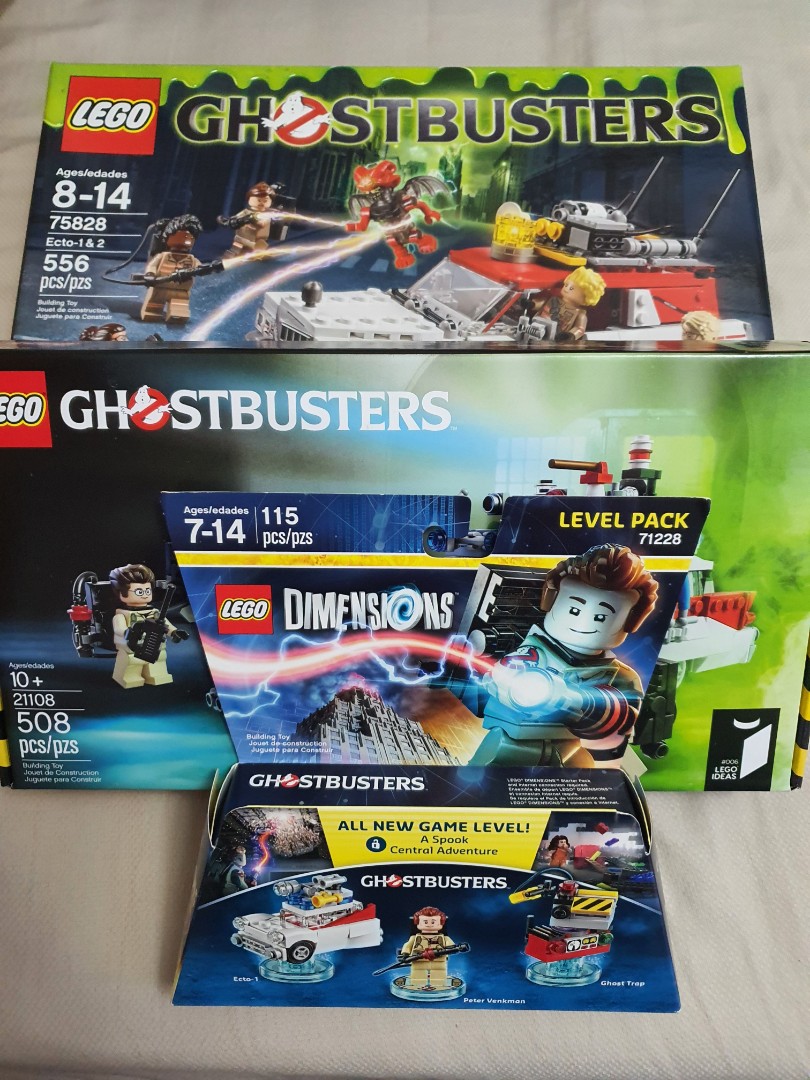 Ghost Buster Lego Ghostbusters Ecto 2022 Lego Ecto Ghostbuster