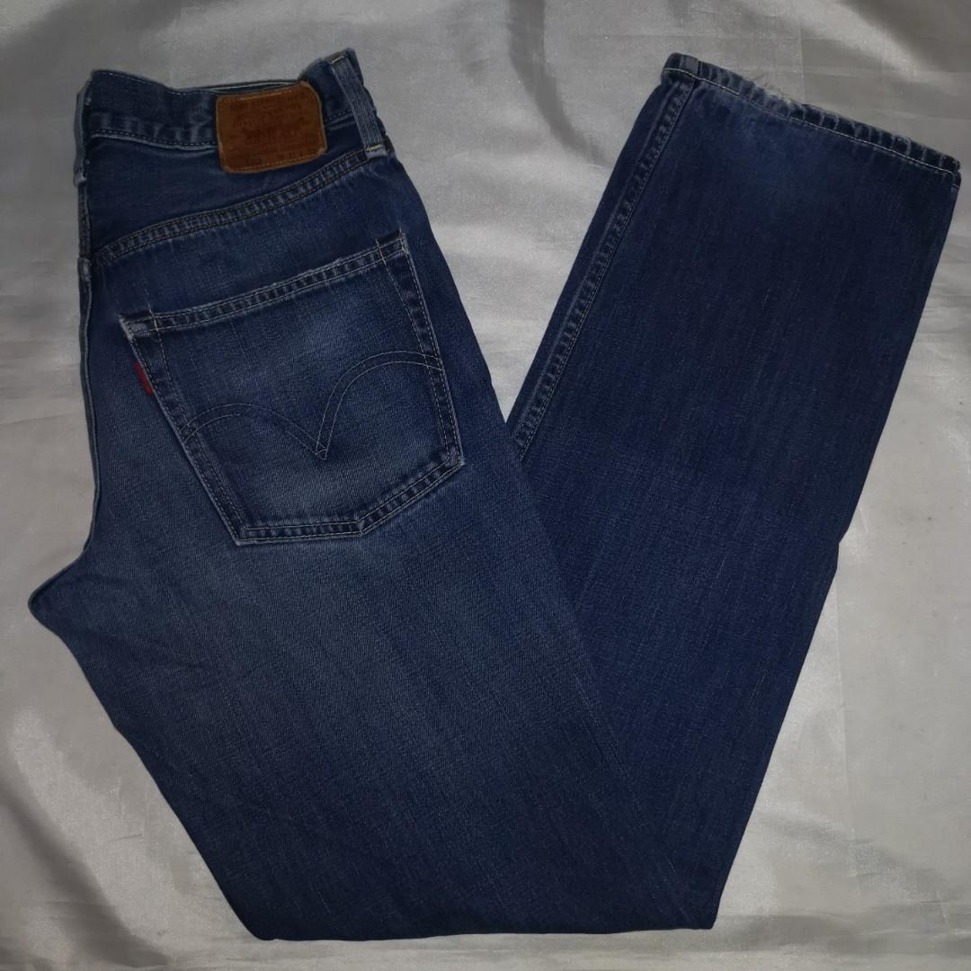 Levi's 502 Pants (Dark Blue) L42 x W31 (actual:32), Men's Fashion, Bottoms,  Jeans on Carousell
