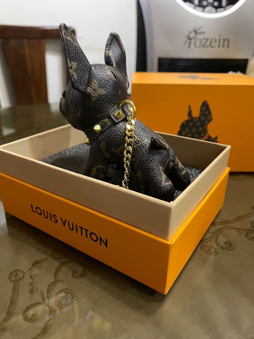 Louis Vuitton French Bulldog Bag charm keychain, Hobbies & Toys, Stationary  & Craft, Other Stationery & Craft on Carousell
