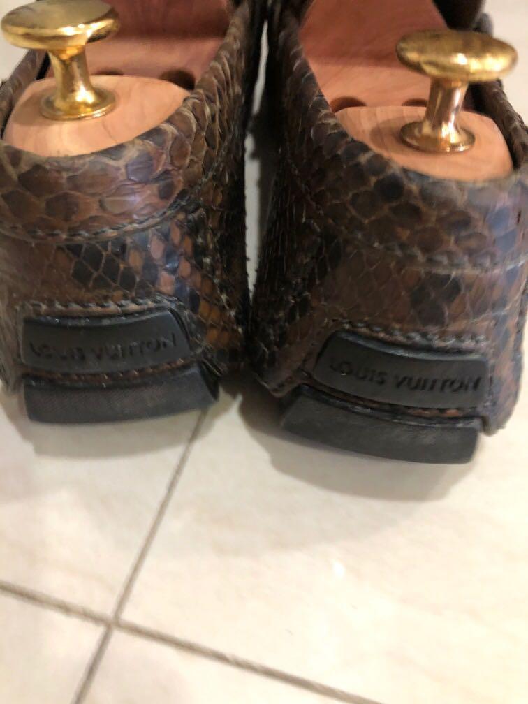 Louis Vuitton LV Driver Mocassin Mocha. Size 08.0