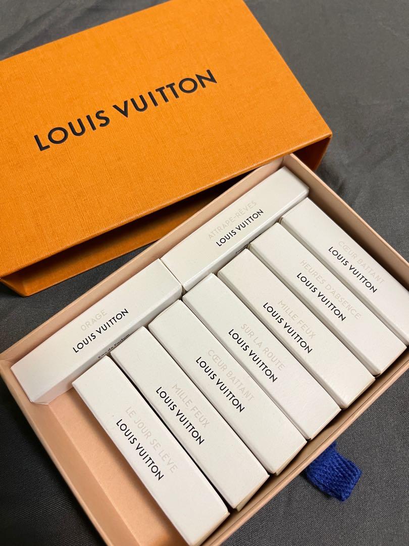 Louis Vuitton perfume samples (comes in a box)