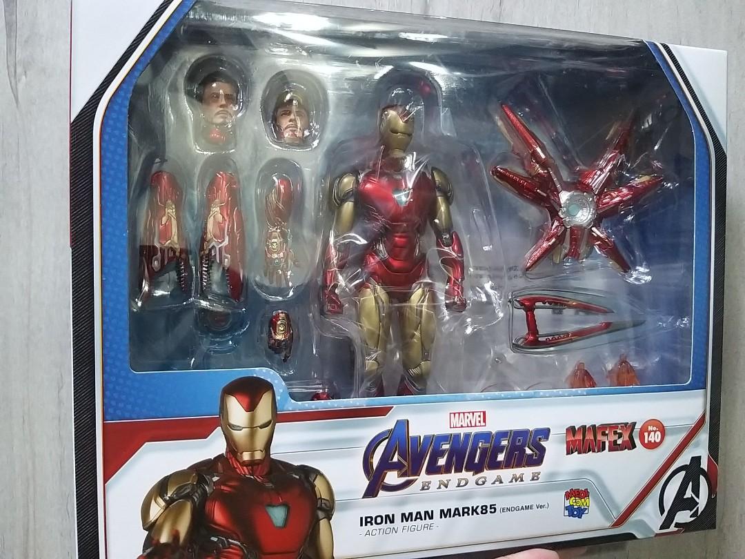 MAFEX IRON MAN MARK85 (ENDGAME Ver.) Ironman mark 85 mk85 鐵甲奇俠終局之戰, 興趣及遊戲,  玩具 遊戲類- Carousell
