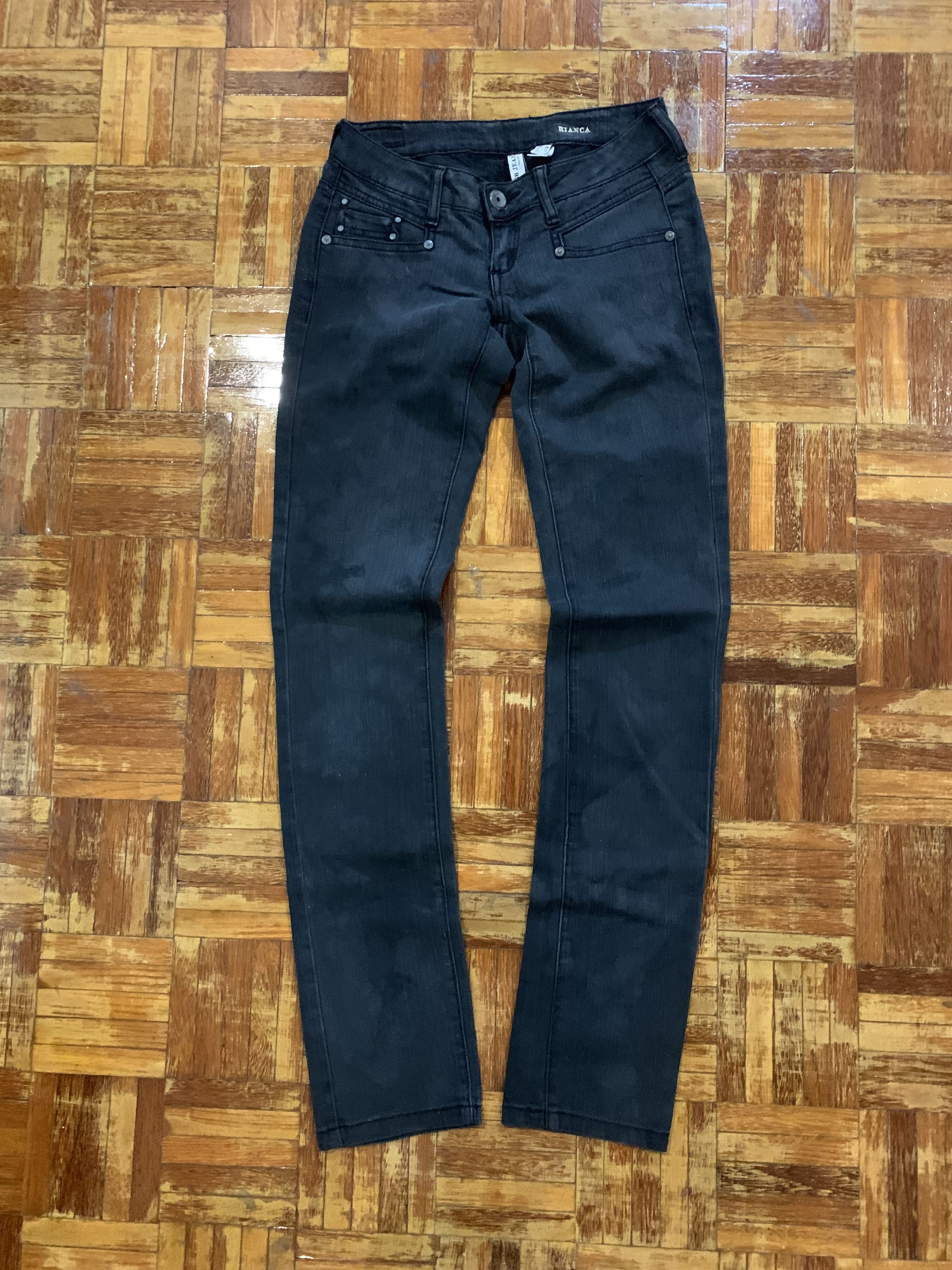 Mango Jeans (washed Black), Women's 