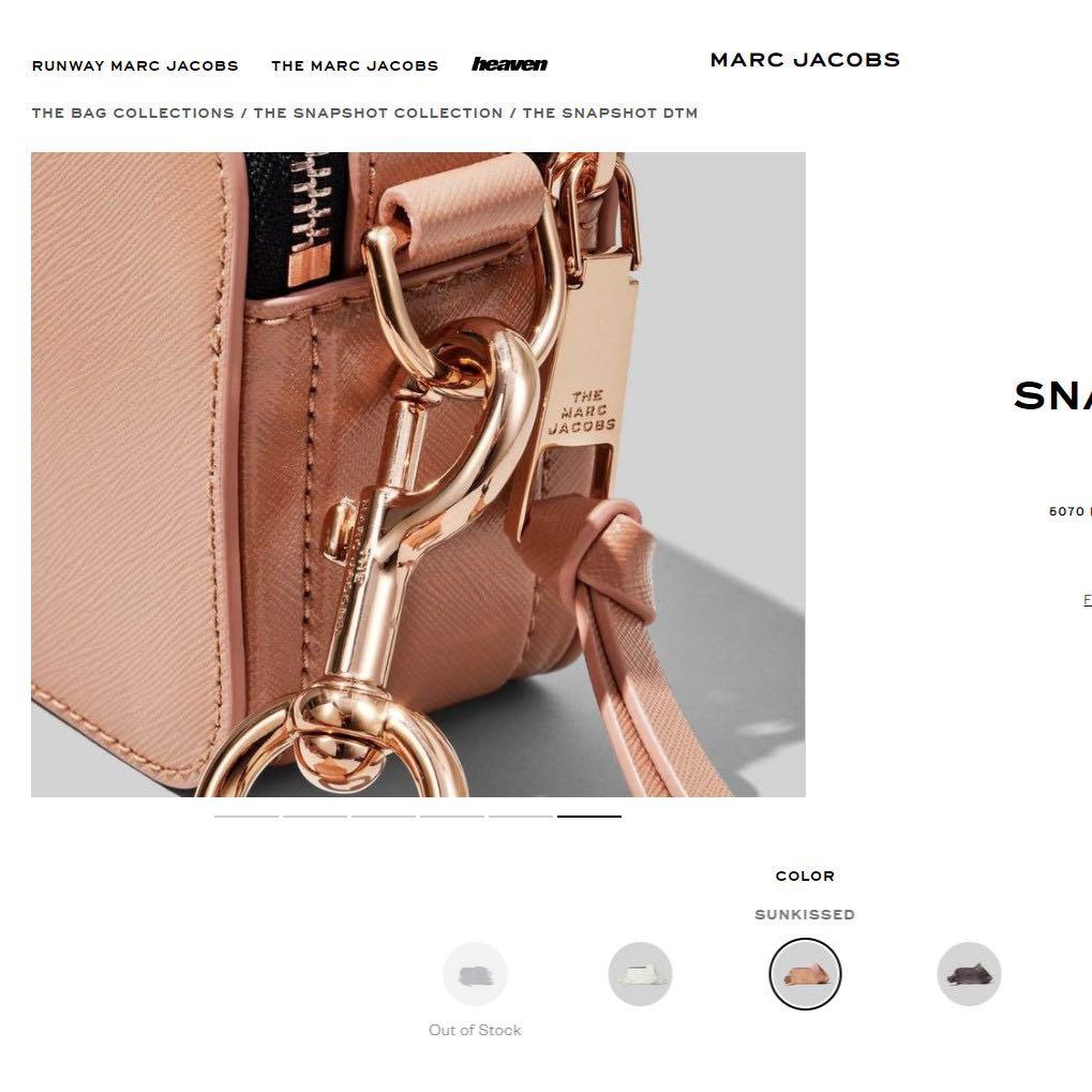 Marc Jacobs Snapshot Bag, Fesyen Wanita 