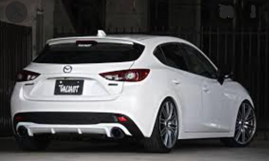 Mazda 3 Rear Diffuser, Car Accessories, Accessories on Carousell