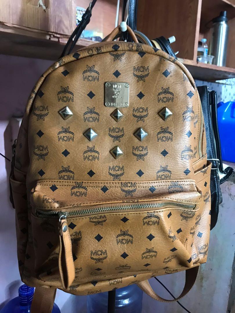 Mcm bag with 2025 studs