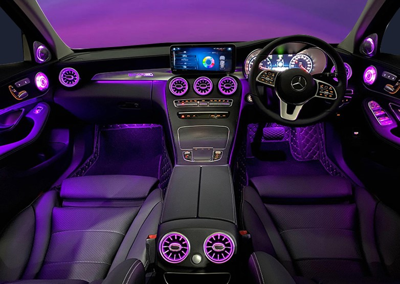 Mercedes 2024 interior lights