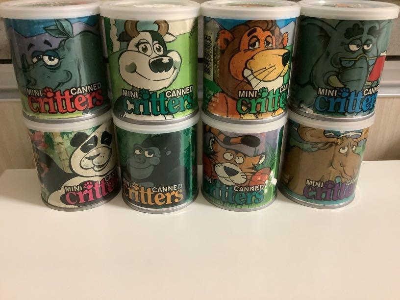 Mini canned critters sales