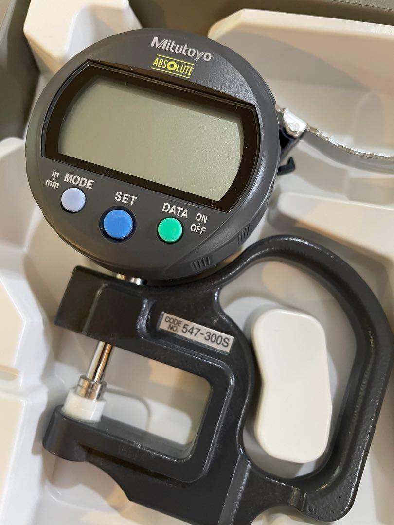 Mitutoyo digital thickness gauge, Everything Else on Carousell