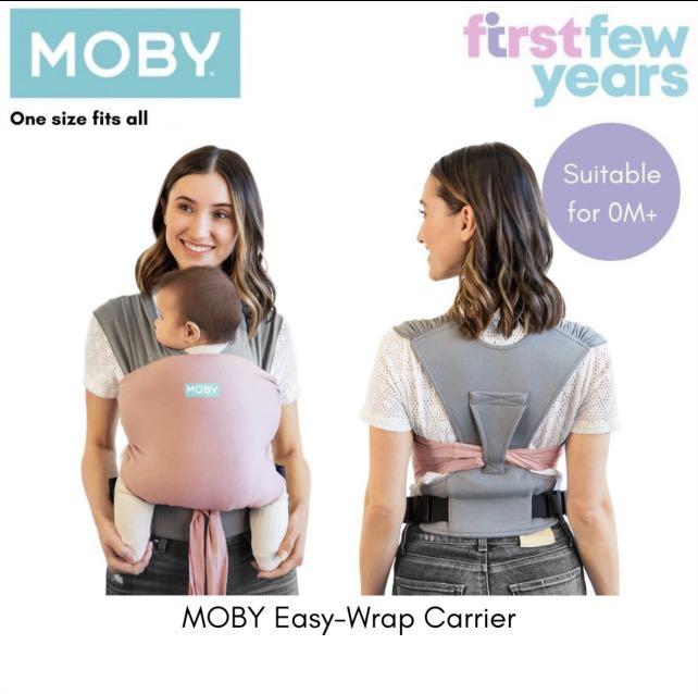 Moby Easy Wrap Carrier, Babies & Kids, Going Out, Carriers & Slings on