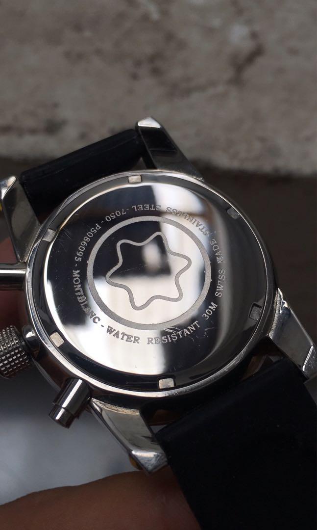 Jam discount montblanc chronograph