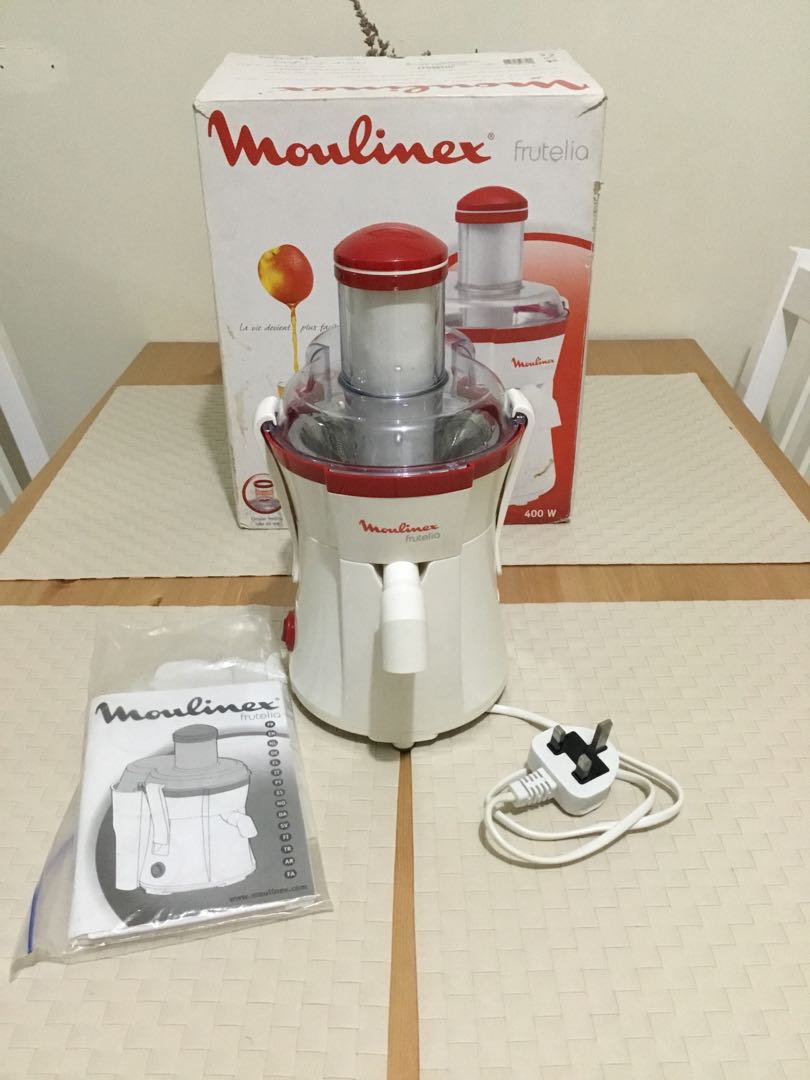 Moulinex Fruitelia Juicer, TV & Home Appliances, Kitchen Appliances